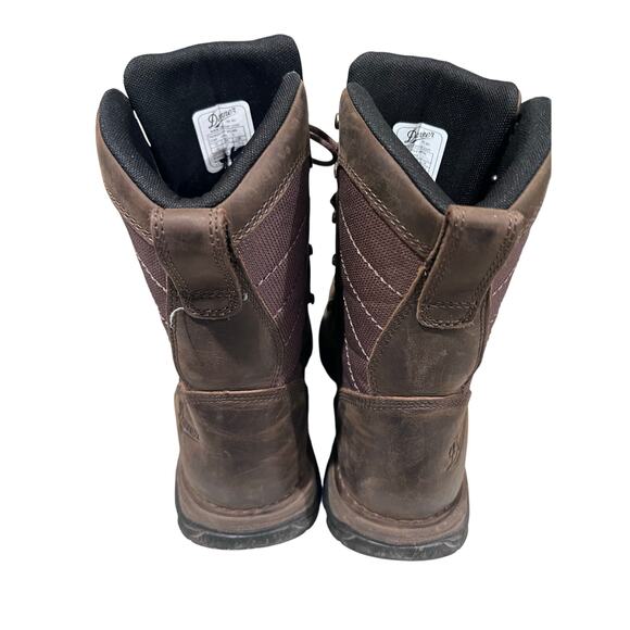 Danner Pronghorn 8” Brown Leather Hunting Boots Mens Size 12 D Waterproof Vibram - Picture 6 of 12